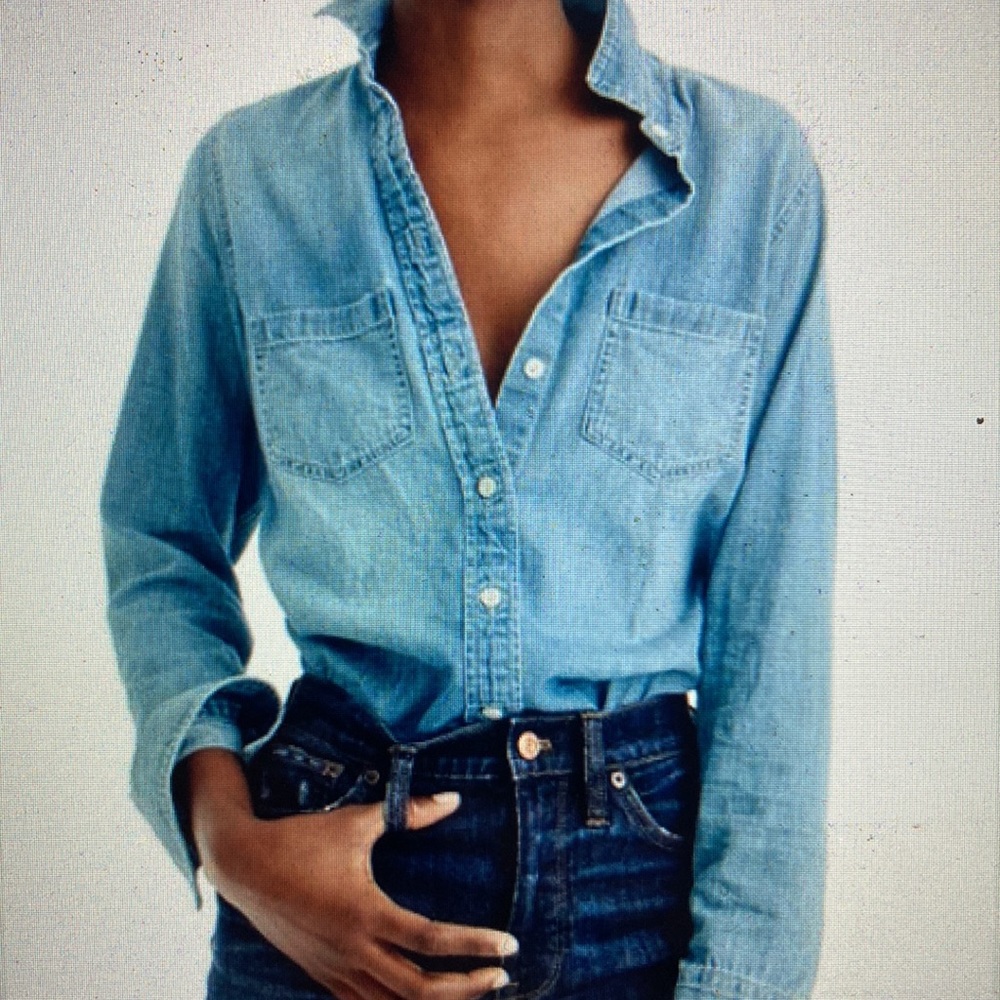 J. Crew Everyday Chambray Shirt